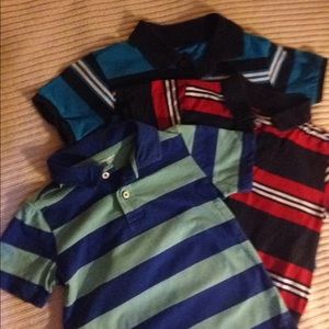 3 striped button down Shirts
